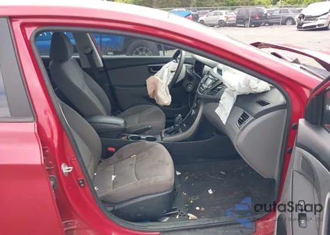 2014 Hyundai Elantra Se z USA, uszkodzony, nr VIN KMHDH4AE1EU146737